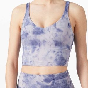 align tank in diamond tie dye